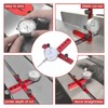 Table Saw Dial Indicator, 0.001in Accuracy Adjustable Saw Dial Corrector