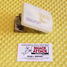 FSI Fawn, USI, Wittern Vend Motor (Fawn #4203432-002) for The Snack Vending Machine - "V" Mount with 3 Wire Connections on Motor Board.