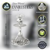 Silver Plated Candlesticks - 2 Pack Set - Pair of