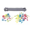 25m Washing Line rope Extra Strong Steel Core 3.5mm Indoor/Outdoor