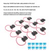Inline Fuse Holder ATC/ATO AddaCircuit Waterproof Car Fuse Holder with
