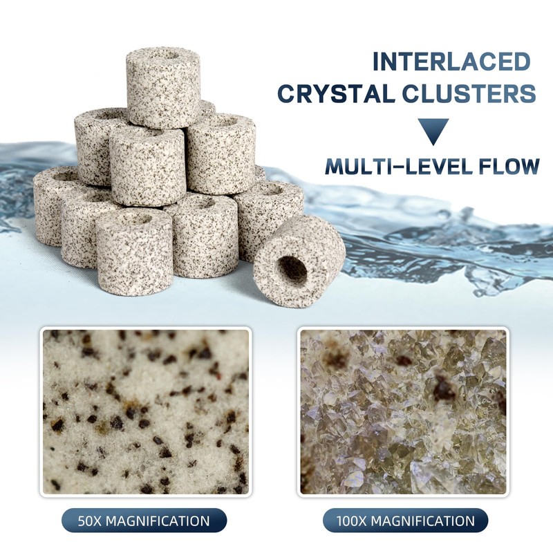 boxtech Fish Tank Filter Media, Bio Filter Media - Water