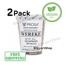 Prosa 2 pack Vegan Wereke Capsulas Prosa  150 Capsules Wereque dietary Suplement