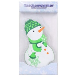 Pullach Hof Pack of 4 Pocket Hand Warmers in Various Designs Available in Penguin Design Winter Motifs Gingerbread Man Hot Water Bottles Unicorns Snowmen Hedgehog Hearts Christmas Motifs