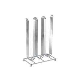 Apollo 36-Capsule Holder, Chrome, Silver, 14 x 8 x 21 cm