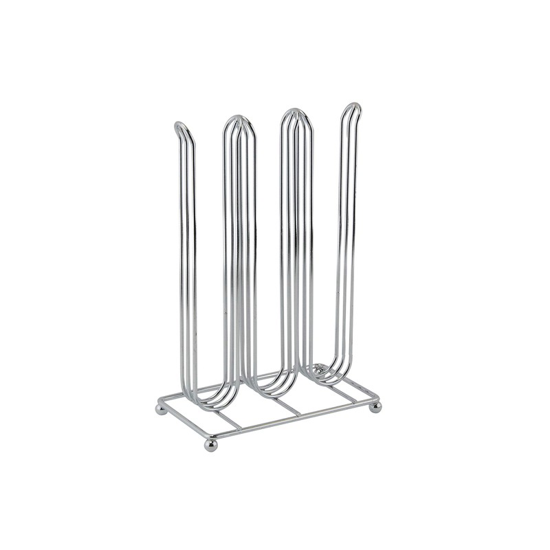 Apollo 36-Capsule Holder, Chrome, Silver, 14 x 8 x 21