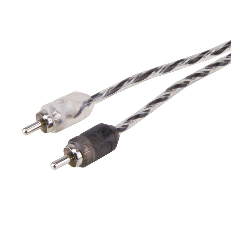 Scosche A12C4 12 Foot 2-Channel Oxygen Free Copper Twisted Car