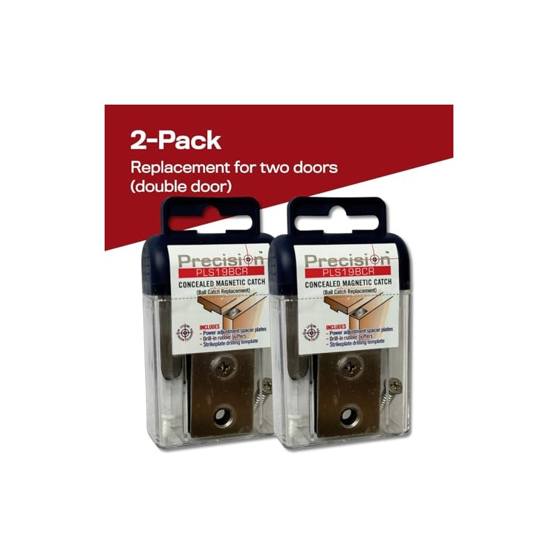 Precision Lock, PLS19BCR, 2-Pack