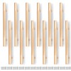 Bwintech 12 Pack Gold 181MM Knurled Cupboard Handles, 128MM Hole