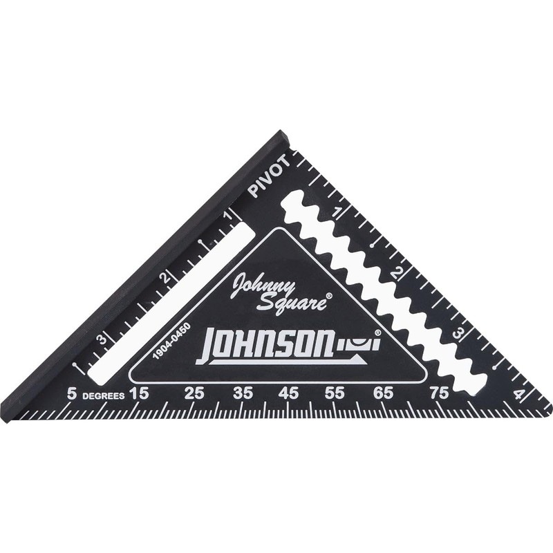 Johnson Level & Tool Manufacturing 1904-0450 4.5" Johnny Square Professional