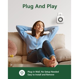 3 in 1 Natural & Propane Gas Detector, Plug in Natural Gas, Propane, Temp, Humidity and Explosive Gas Alarm; Design for Home, Apartment & RV; with LCD Screen (White)