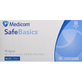 Safe Basic Plastic Apron Blue