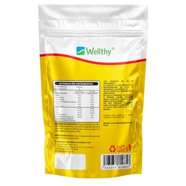 Wellthy Vinagre de Manzana 60 Cápsulas Reforzado con Relora. 850mg de Vinagre de Manzana, 600mg de Relora ingrediente Suizo, 60 Cápsulas por Envase,  