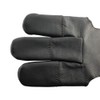 longbowmaker Dark Brown Archery Gloves 3 Fingers Leather Shooting Gloves