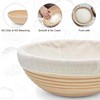 Banneton Bread Proofing Basket,9 Inch Round + 9.8 Inch Round