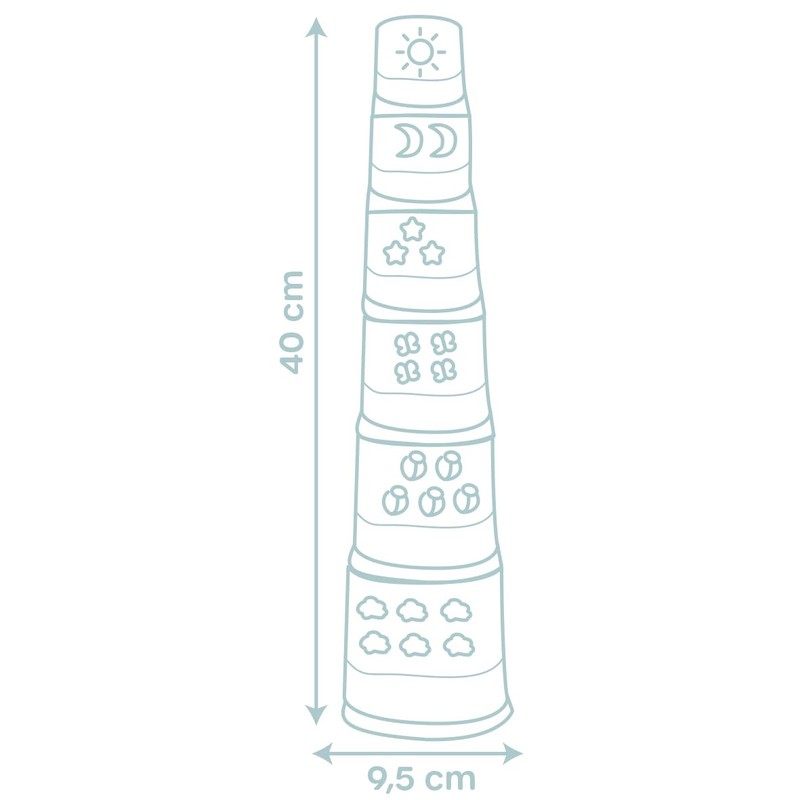 Little Smoby - Magic Tower - Cup Tower - Identification