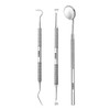 Candure Professional Dental Probes for Cleaning Stainless Steel Teeth Whitening