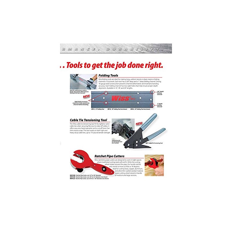 Crescent Wiss Folding Tool - Sheet Metal Bending Tool -