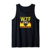 WTF Where's The Fire Funny Red Yellow Orange Firefighter Tank