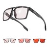 Ynaahi Photochromic Sunglasses for Men & Women, UV400, Lightweight TR90