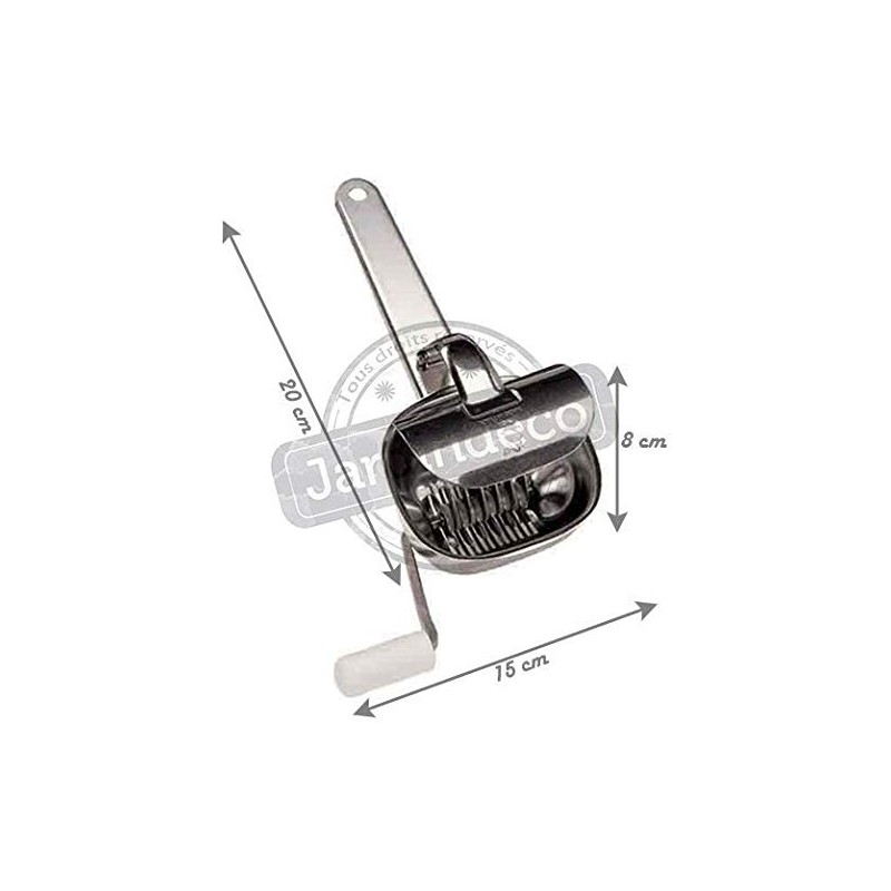 Ghidini Stainless Steel Parsley Grater with Lid EASY ACEA