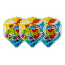 L-Style EZ L1 Wayne Mardle V1 Type A Clear White Dart Flights