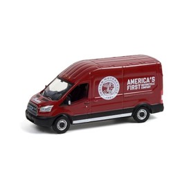 2015 FD Transit LWB High Roof Van, Burgundy - 53030B/48-1/64 Scale Diecast Model Car