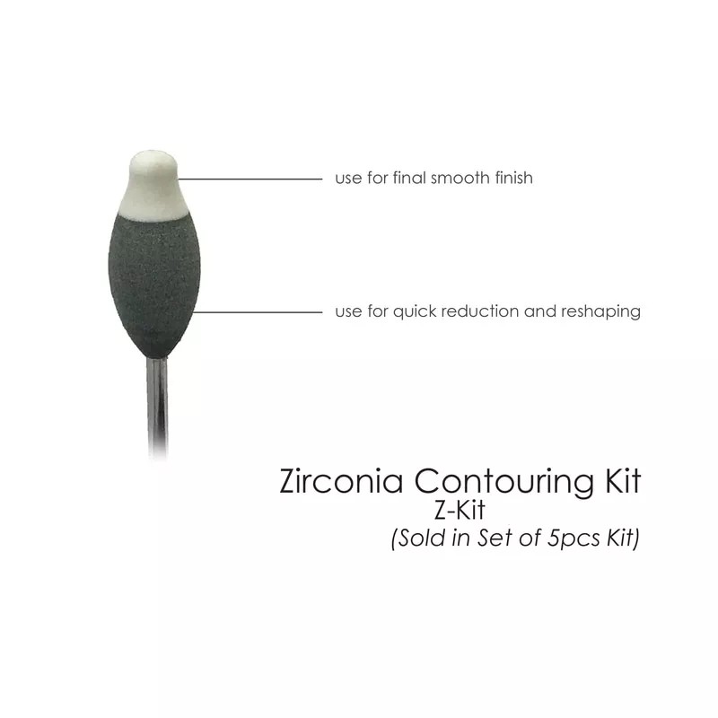 Private Label Zirconia Contouring Kit For Zirconia green state /