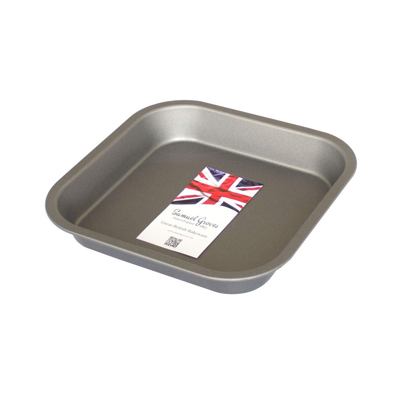 Samuel Groves 8" (20cm) Non Stick Twin Pack Square Sandwich