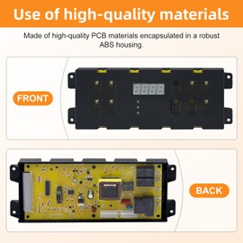 316557118 Oven Control Board Replacement Compatible with Frigidaire Kenmore Electronic Clock/Timer Display 316418208 316557108, 120V, 60 Hz (Include The Covering Panel)