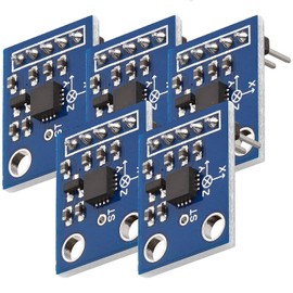 AZDelivery 5 x GY-61 Compatible with ADCL335 Accelerometer Angle Sensor Module Compatible with Arduino