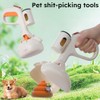 MAEAJDLT Pet Pooper Scooper with Bag Attachment, Portable, Removes Waste