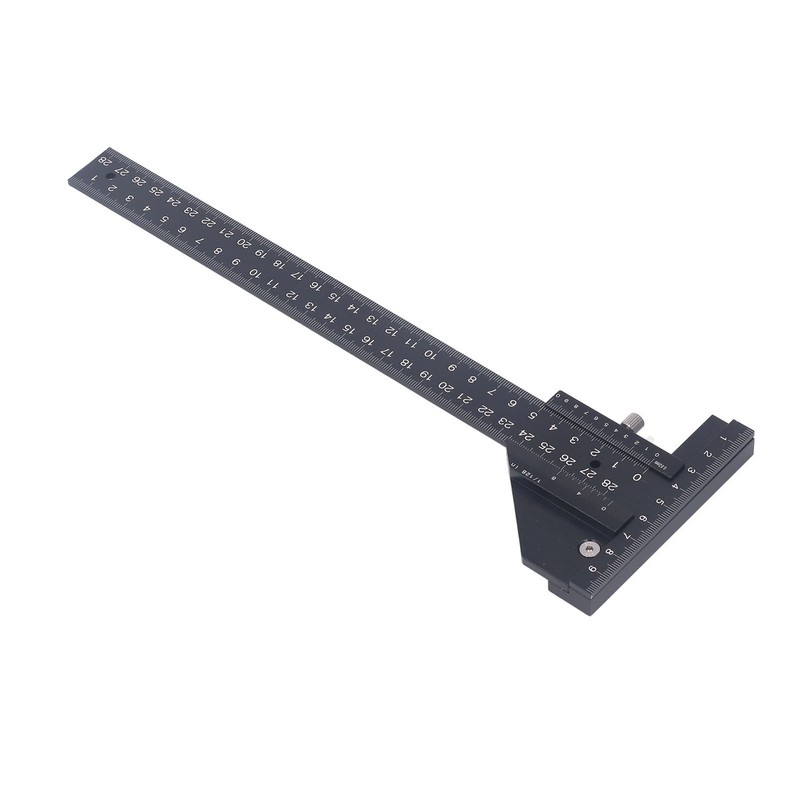 0 to 280mm T Shaped Ruler Aluminum Alloy Accurate Scale