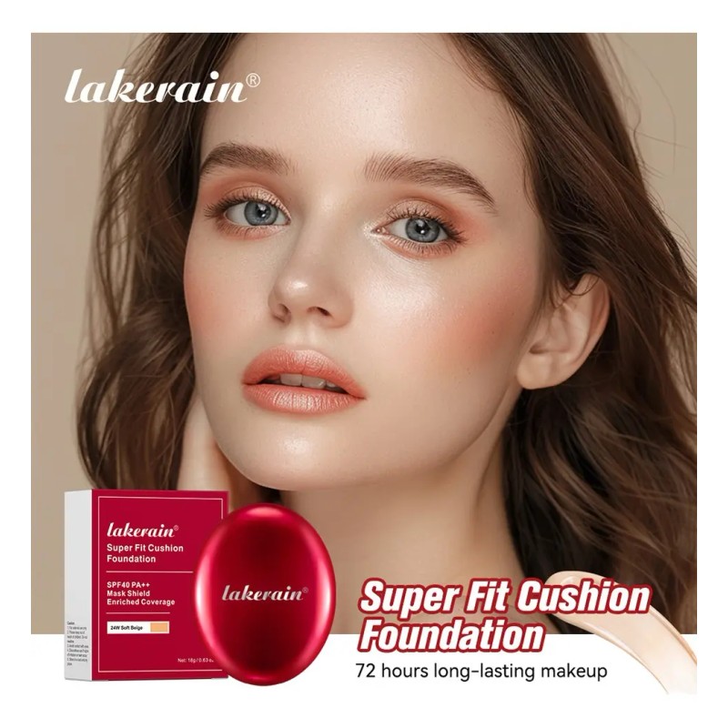 Base De Maquillaje Lakerain Mask Cushion, Maquillaje Coreano