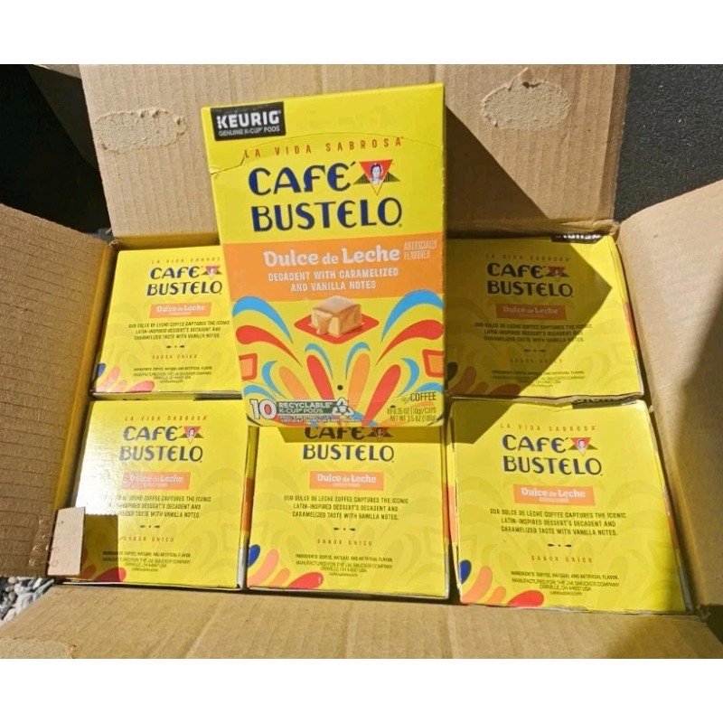 Café Bustelo Cafe Bustelo Dulce De Leche Coffee Pod K