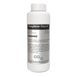 Hexylene Glycol 99% Pure - Premium-Quality Industrial and Laboratory Grade Solvent - 500mL (16 Fl Oz)