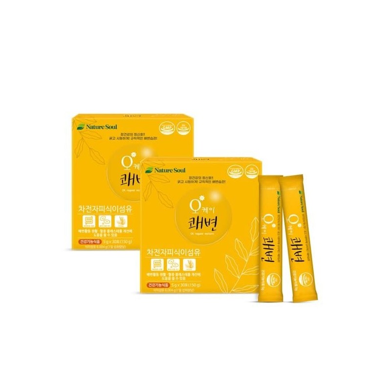 두리농산 (Hyundai Hmall) OK Kwaebyun 60 packets Psyllium Husk Dietary