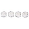 4 Pcs Control Knobs Speed Volume Tone Control Knobs 6mm