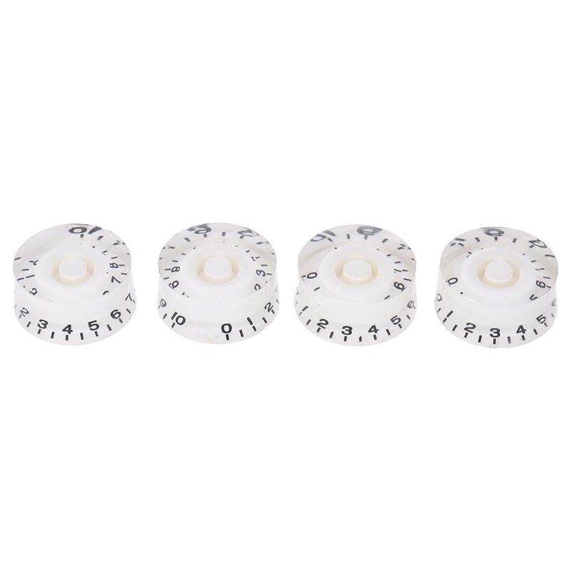 4 Pcs Control Knobs Speed Volume Tone Control Knobs 6mm