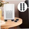 Gadpiparty 8Pcs Speaker Spike Pads Rubber Floor Disc Base Accessory