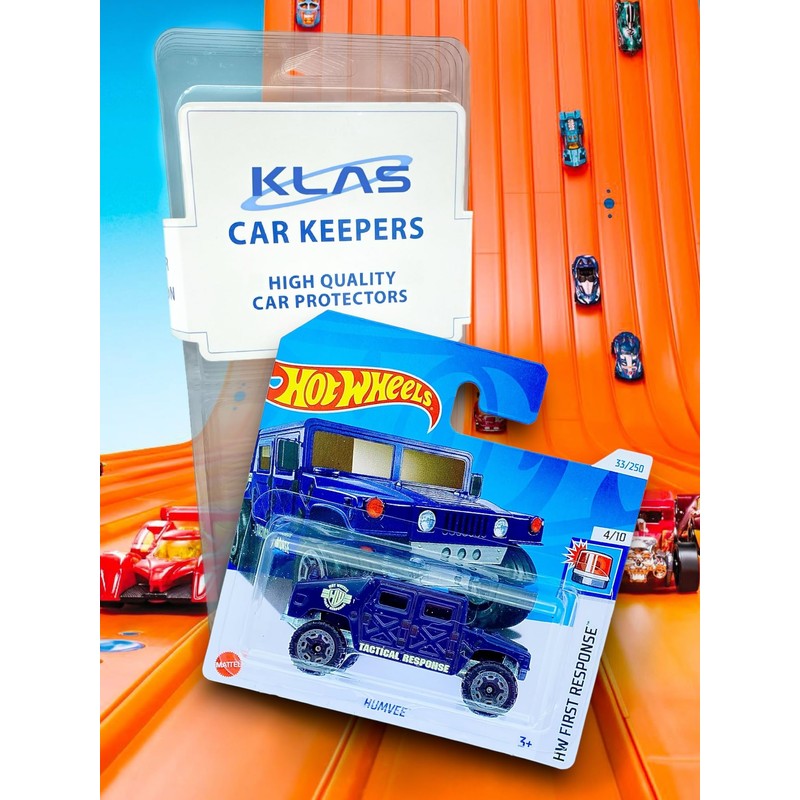 Hot Wheels Humvee (Dark Blue) 4/10 HW First Response -