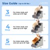 ZOMISIA ZOMISIA Dog Stairs for Small Dogs - Pet Stairs