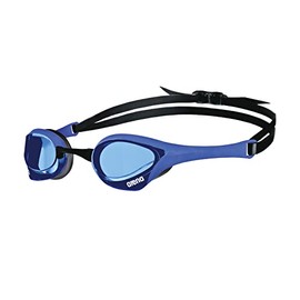 Arena Cobra Ultra Swimming Goggles, Professional Competitive Swim Racing Goggles for Men and Women with Interchangeable Nose Bridge, Best for Indoor O