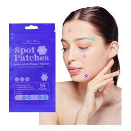 Parches Acne 36pzs Hidrocoloide Flores Tratamiento Celavi