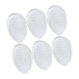OHPHCALL 2sets Shoe Liners for Women Gel Heel Pads Plantar Cushion Comfortable Insoles Heel Protector 3pairs*2