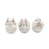 Sagebrook Home The Set of 3 Decorative Bird Figurines, Creative
