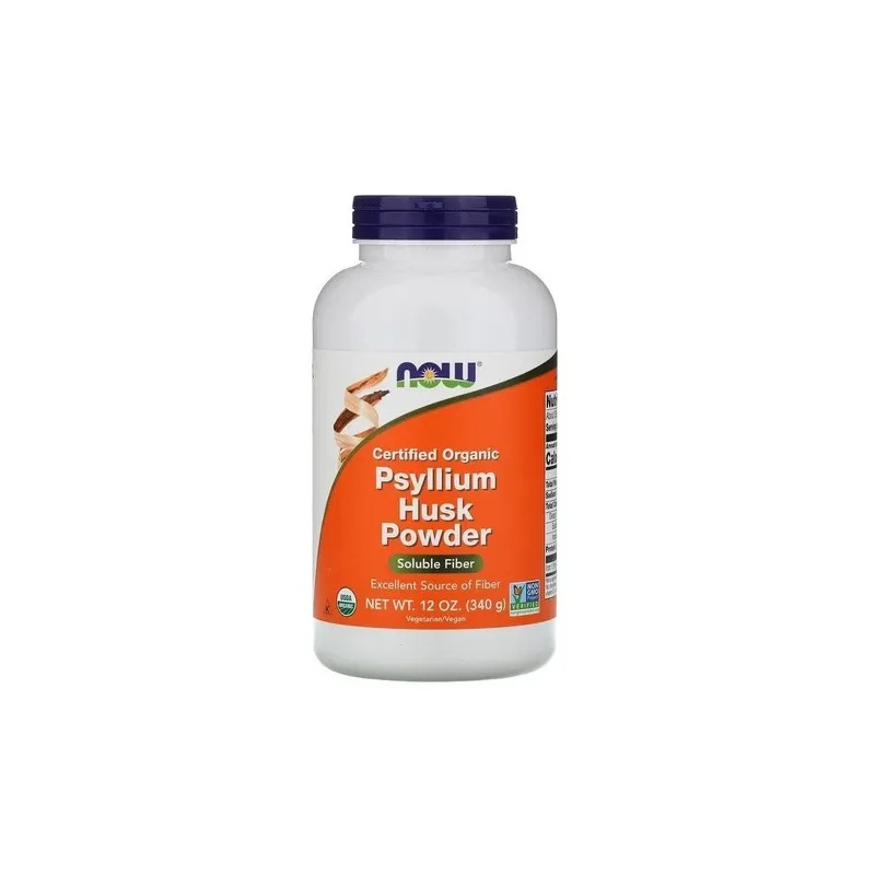 Cáscaras de Psilio en Polvo Orgánico Organic Psyllium Husk Powder,