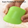 2 Pack Beeyoka Dough Scraper,Kitchen Food Grade Bowl Scraper Flexible