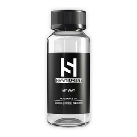 My Way Luxury Essential Oil – Hotel Collection, 120mL (4.05 fl oz) – Diffuser Oil for Home, Office, Aromatherapy – Oud Wood, Leather, Sandalwood, Cedar, Premium Scented Oil Blend