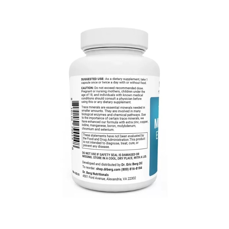 Dr. Berg Trace Minerals Enhanced Complex - Complete with 70